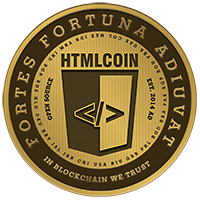 Logo de HTMLCoin (HTMLUST).