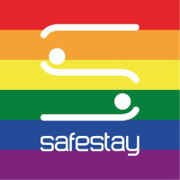 Logo de Safestay (SSTY).
