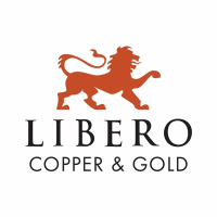 Logo de Libero Copper and Gold (QB) (LBCMF).