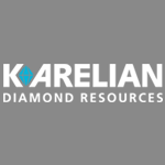 Logo de Karelian Diamond Resources (KDR).