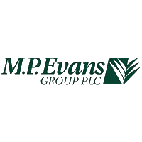 Logo de M.p. Evans (MPE).