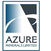 Logo de Azure Minerals (CE) (AZRMF).