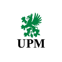 Logo de UPM Kymmene (PK) (UPMKF).