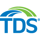 Logo de Telephone and Data Systems (TDE).