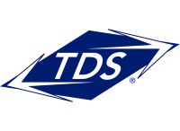 Logo de Telephone and Data Systems (TDS).