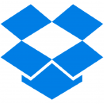 Logo de Dropbox (DBX).