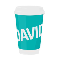 Logo de Davids Tea (DTEA).