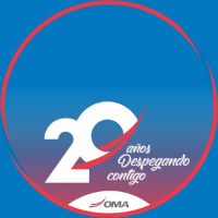 Logo de Grupo Aeroportuario del ... (OMAB).