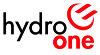 Logo de Hydro One (H).