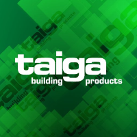 Logo de Taiga Building Products (TBL).