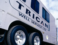 Logo de Trican Well Service (TCW).